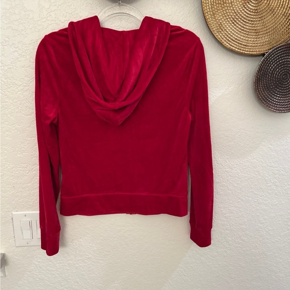 Juicy Couture Vibrant Red Zip-Up - Picture 5 of 5
